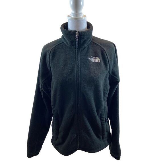 The North Face Women’s Black Fleece Full Zipper Jacket Size Small - Picture 8 of 10